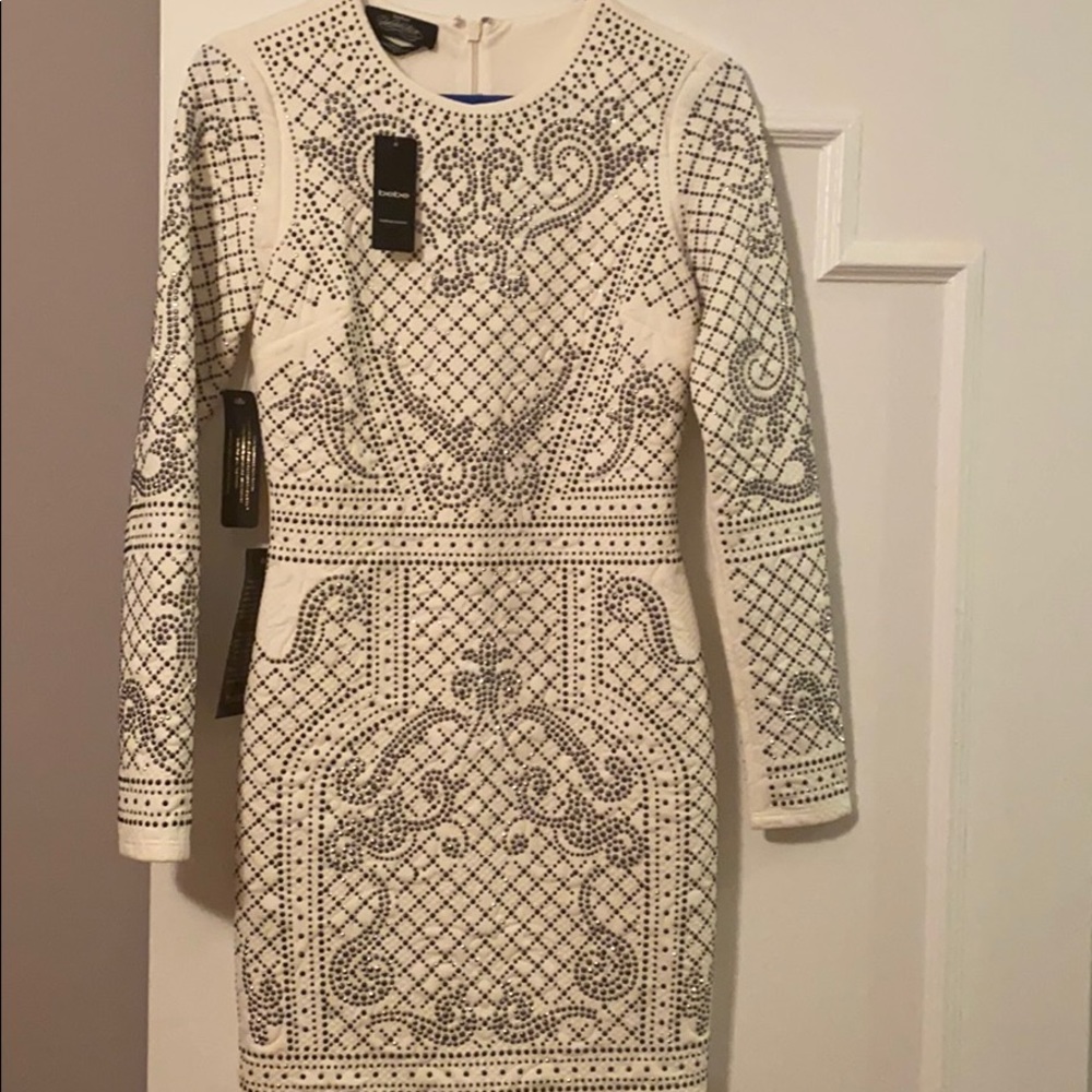 Bebe beaded dress